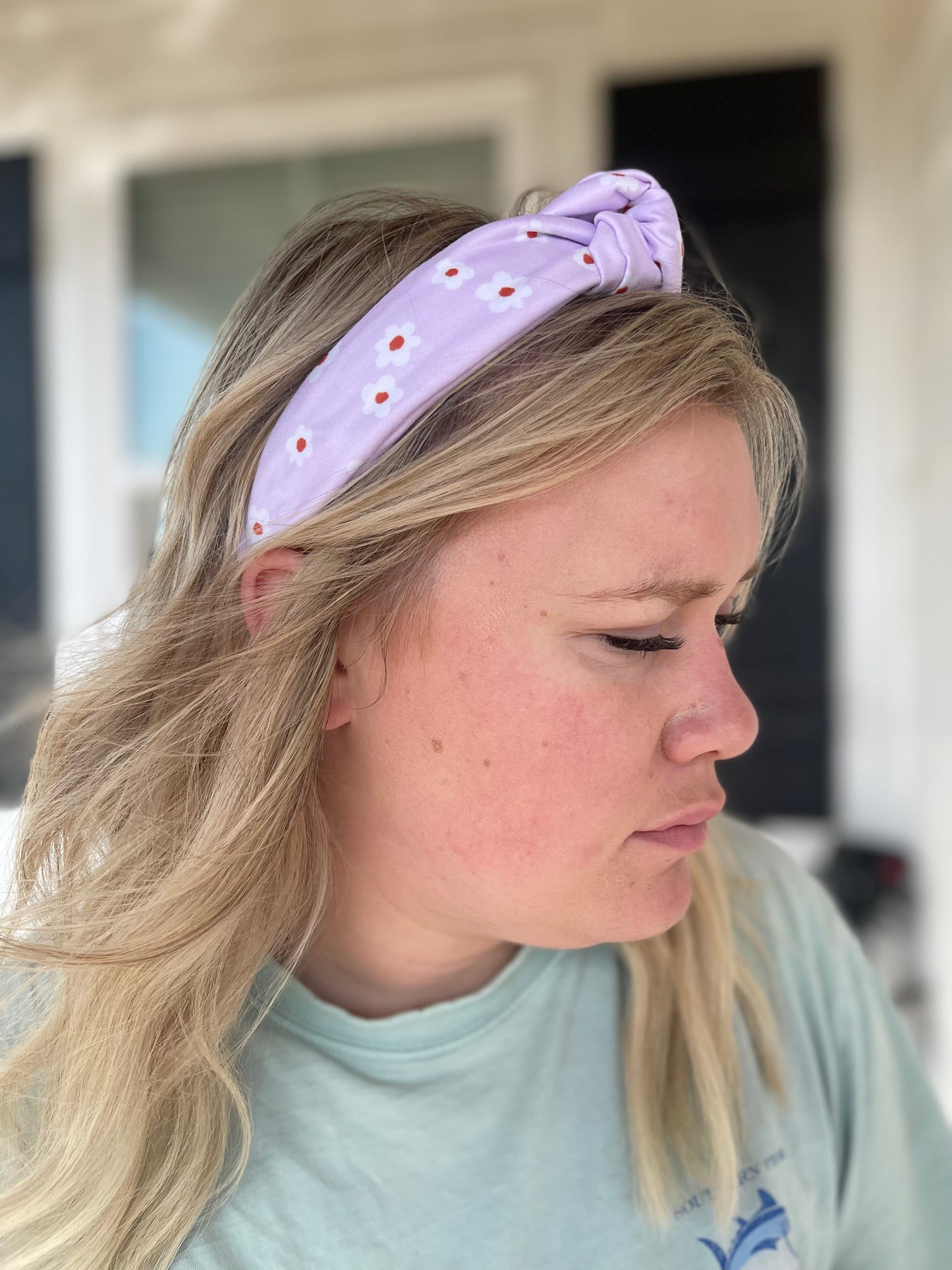 Lavender Blooms Headband