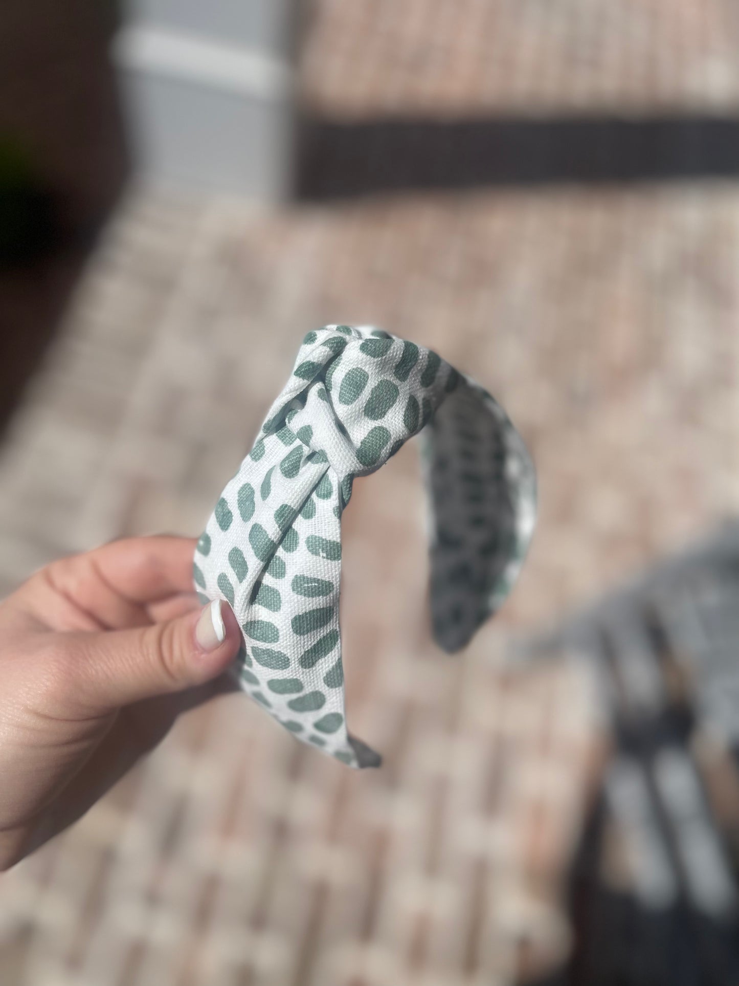 Earthy Dot Headband