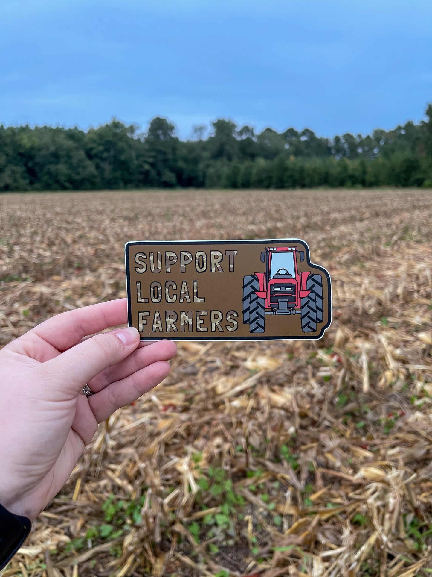 Old School Camo Support your Local Farmer