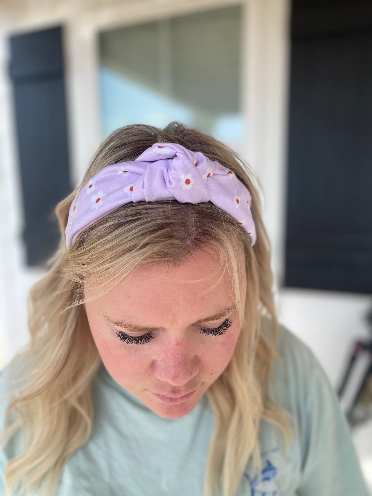 Lavender Blooms Headband